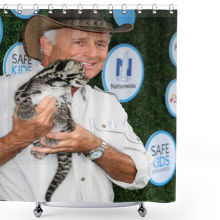 Personality  Zookeeper Jack Hanna Shower Curtains