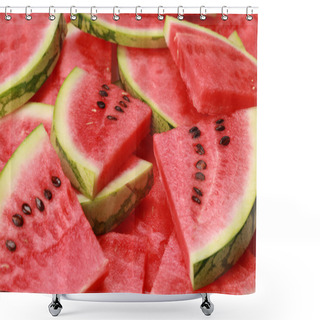 Personality  Watermelon Shower Curtains