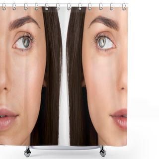 Personality  Eyes Shower Curtains