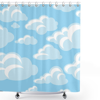 Personality  Decorative Seamless Pattern Shower Curtains