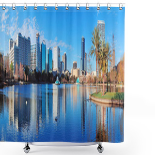 Personality  Orlando Morning Shower Curtains