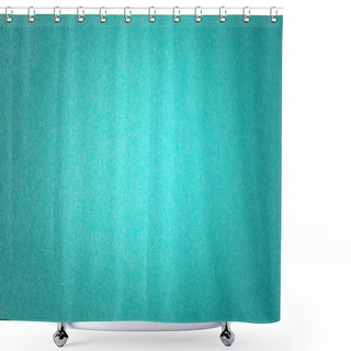 Personality  Teal Blue Textured Paper Background Lighter In Center Shower Curtains