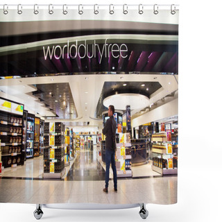 Personality  Duty Free Shopping Shower Curtains