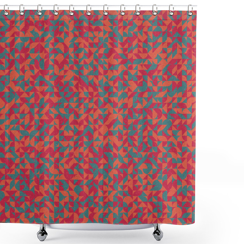 Personality  Abstract Geometric Pattern Vector Illustration  Shower Curtains
