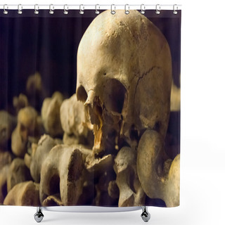 Personality  The Catacombs Of Paris Shower Curtains