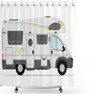 Personality  Camper Shower Curtains