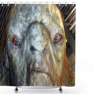 Personality  Cave Troll Shower Curtains