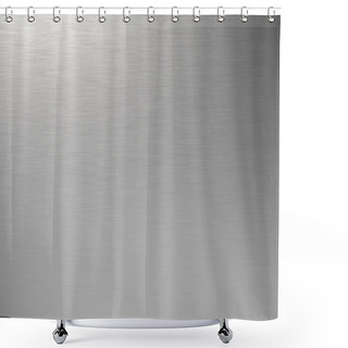 Personality  Brushed Metal Shower Curtains