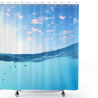 Personality  Sundown Seascape Shower Curtains