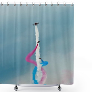Personality  Red Arrows Aerobatic Display Team Shower Curtains