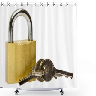 Personality  Lock & Key Shower Curtains
