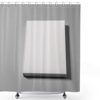 Personality  Hardcover Book On Isolated Background. Mock Up. Shower Curtains