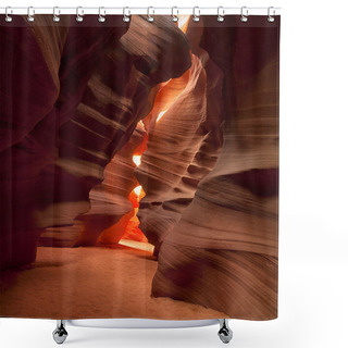 Personality  Antelope Canyon Shower Curtains