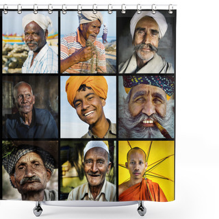 Personality  Ethnic Diversity People  Shower Curtains