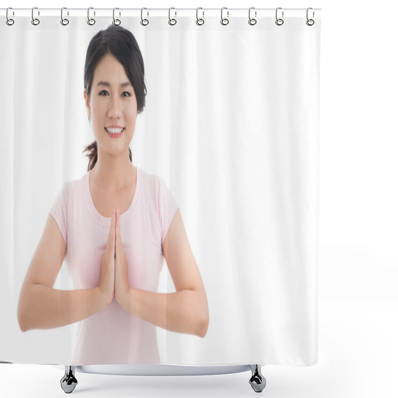 Personality  Inner Harmony Shower Curtains