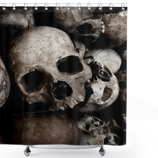 Personality  Skulls Shower Curtains