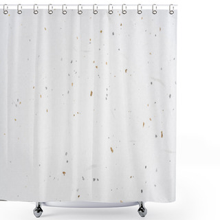 Personality  Design Concept - White Japanese Washi Paper For Mockup Shower Curtains