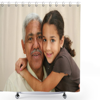 Personality  Grandfather Shower Curtains