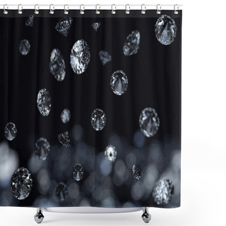 Personality  3D Symbol Shower Curtains