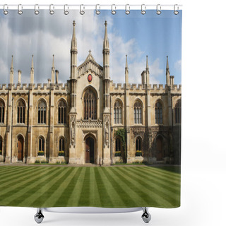 Personality  Cambridge College Shower Curtains