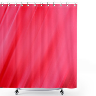 Personality  Blurred Red Lines Shower Curtains