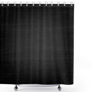 Personality  Black Wooden Background Shower Curtains