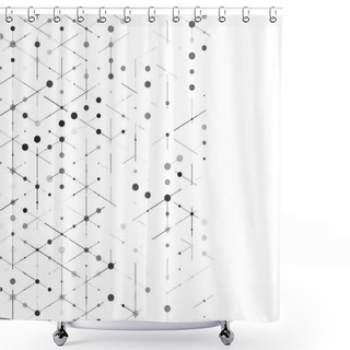 Personality  Vector Backgrond Lines  Shower Curtains