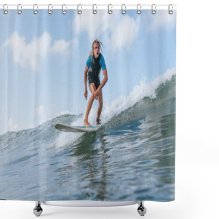 Personality  Surfer Shower Curtains