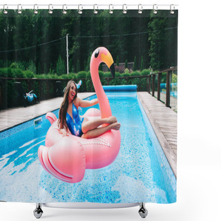 Personality  Beautiful Pregnant Woman  Shower Curtains