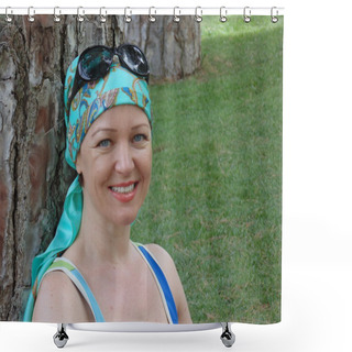 Personality  Sporty Woman N 14. Shower Curtains