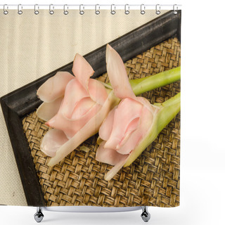 Personality  Image Of Torch Ginger Shower Curtains