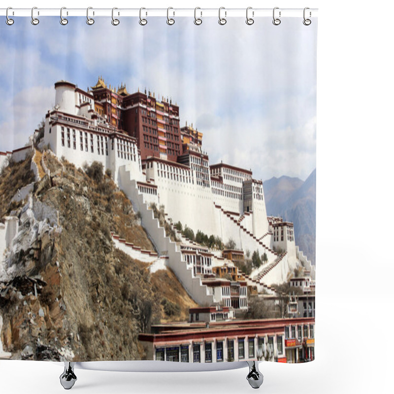 Personality  The Potala Palace Shower Curtains