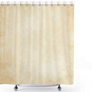 Personality  High Detail Full Vector Light Parchment Shower Curtains