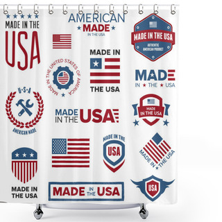Personality  Made In The USA Designs Shower Curtains
