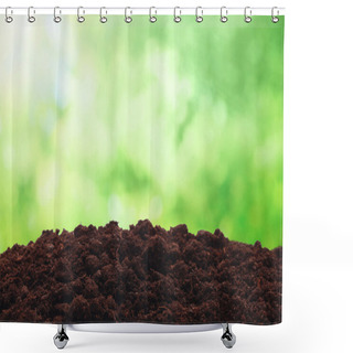 Personality  Spring Soil Shower Curtains