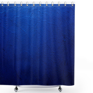 Personality  Blue Colored Abstract Wall Background With Textures Of Different Shades Of Blues Shower Curtains