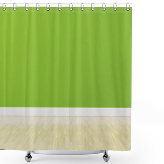 Personality  Green Wall Shower Curtains