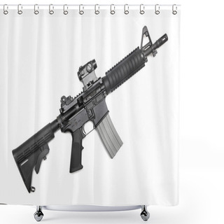 Personality  M4A1 CQBR Tactical Carbine Shower Curtains