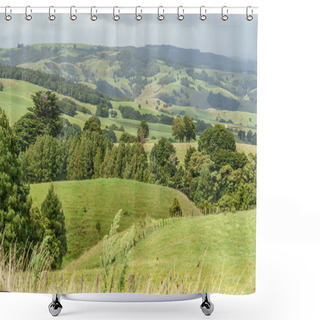 Personality  Fields Shower Curtains