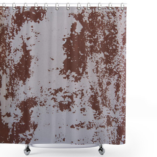 Personality  Rusty Metallic Surface  Shower Curtains