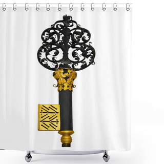 Personality  The Ancient Key Magnificently Decorated, Unusual Shower Curtains