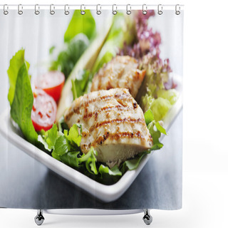 Personality  Chicken Salad Shower Curtains