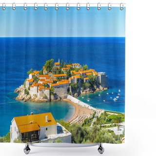 Personality  Budva Riviera, Coast Of Montenegro Shower Curtains