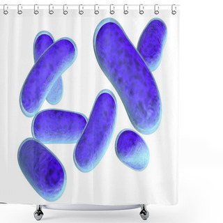 Personality  Bacteria Shower Curtains