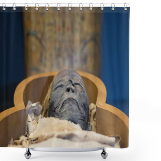 Personality  Egyptian Mummy Shower Curtains
