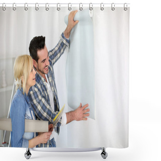 Personality  Do You Like This Color For The Wall Shower Curtains