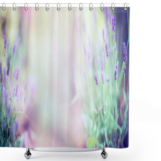 Personality  Fine Lavender Flowers  Shower Curtains