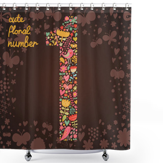Personality  The Number 1. Shower Curtains