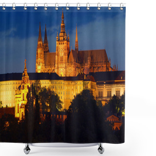 Personality  Prague Castle Shower Curtains