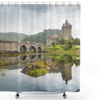 Personality  Eilean Donan Castle Scotland Shower Curtains
